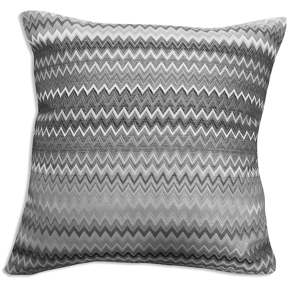 Serene Boho Grey Cushion Cover 43 x 43cm Image