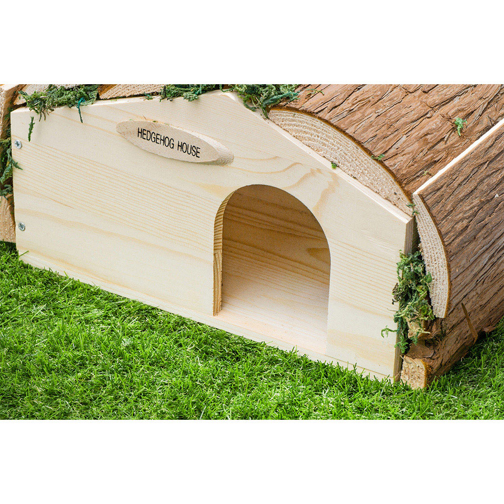 wilko Wooden Hedgehog House Image 4