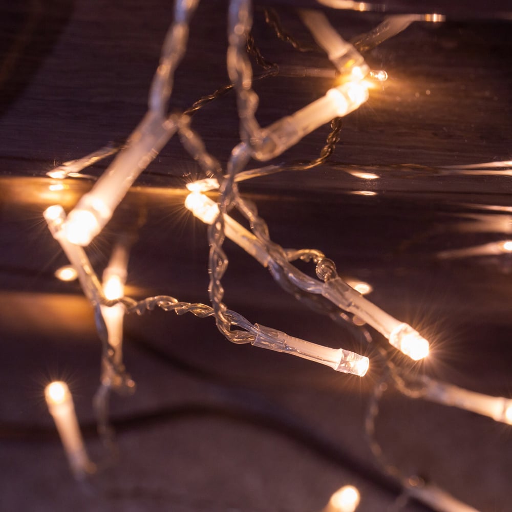 The Christmas Workshop 200 Warm White LED String Light Image 1