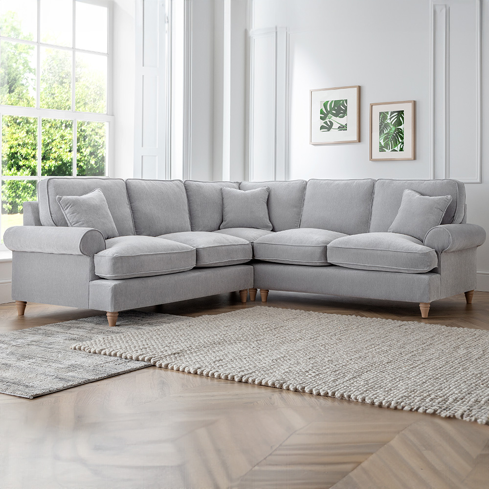 The Victoria Large Ice Corner Sofa Image 1