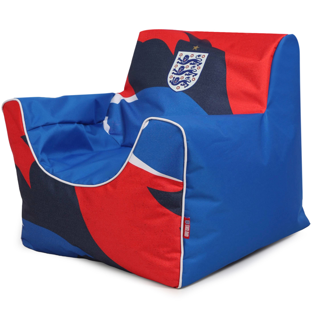 Kaikoo England FA Football Blue Print Base Funzee Seat Image 6