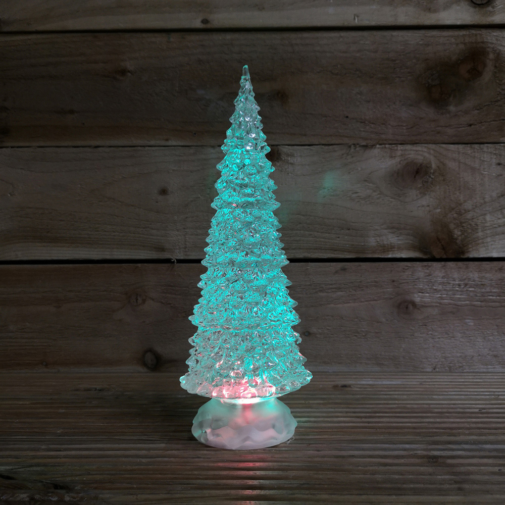 Samuel Alexander Multicolour Water Spinner Christmas Tree with Timer 30cm Image 2