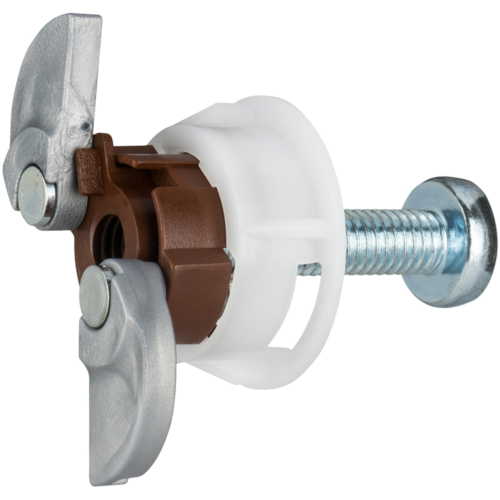Charles Bentley Gripit Brown Plasterboard Fixing 20mm 8 Pack Image 4