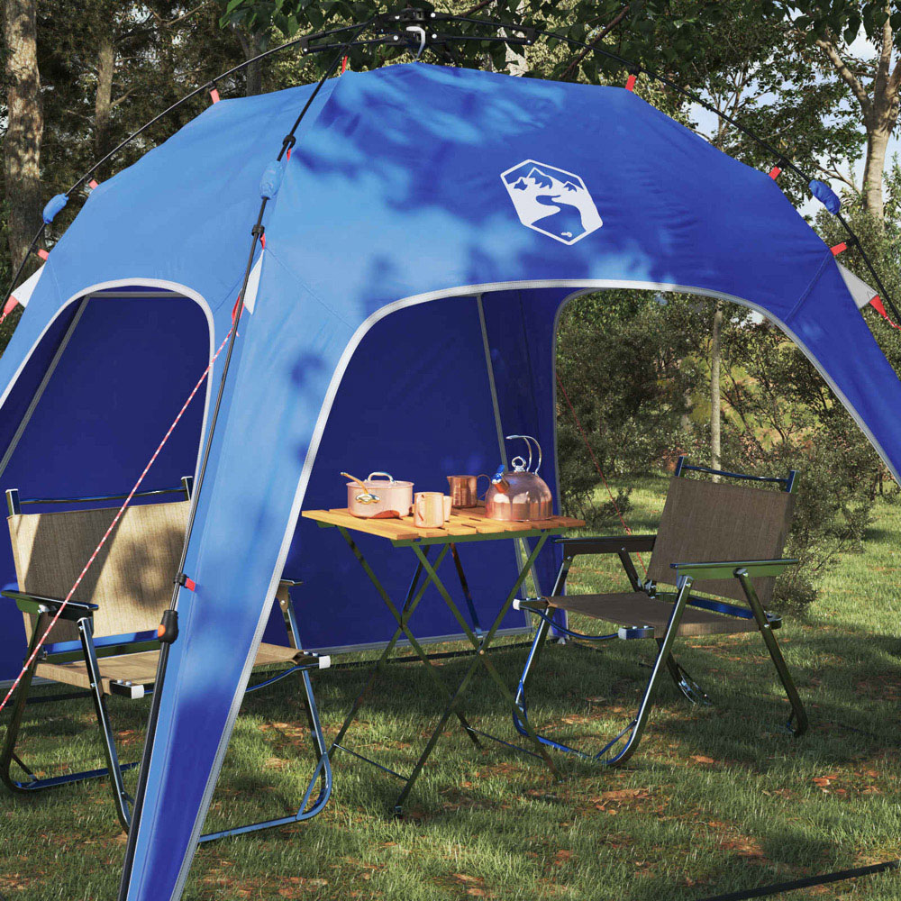 vidaXL 4 Person Instant Tent Blue Image 2