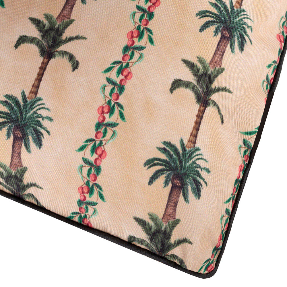 Wylder Monkey Palm Cream Stripe Reversible Cushion 45 x 45cm Image 4
