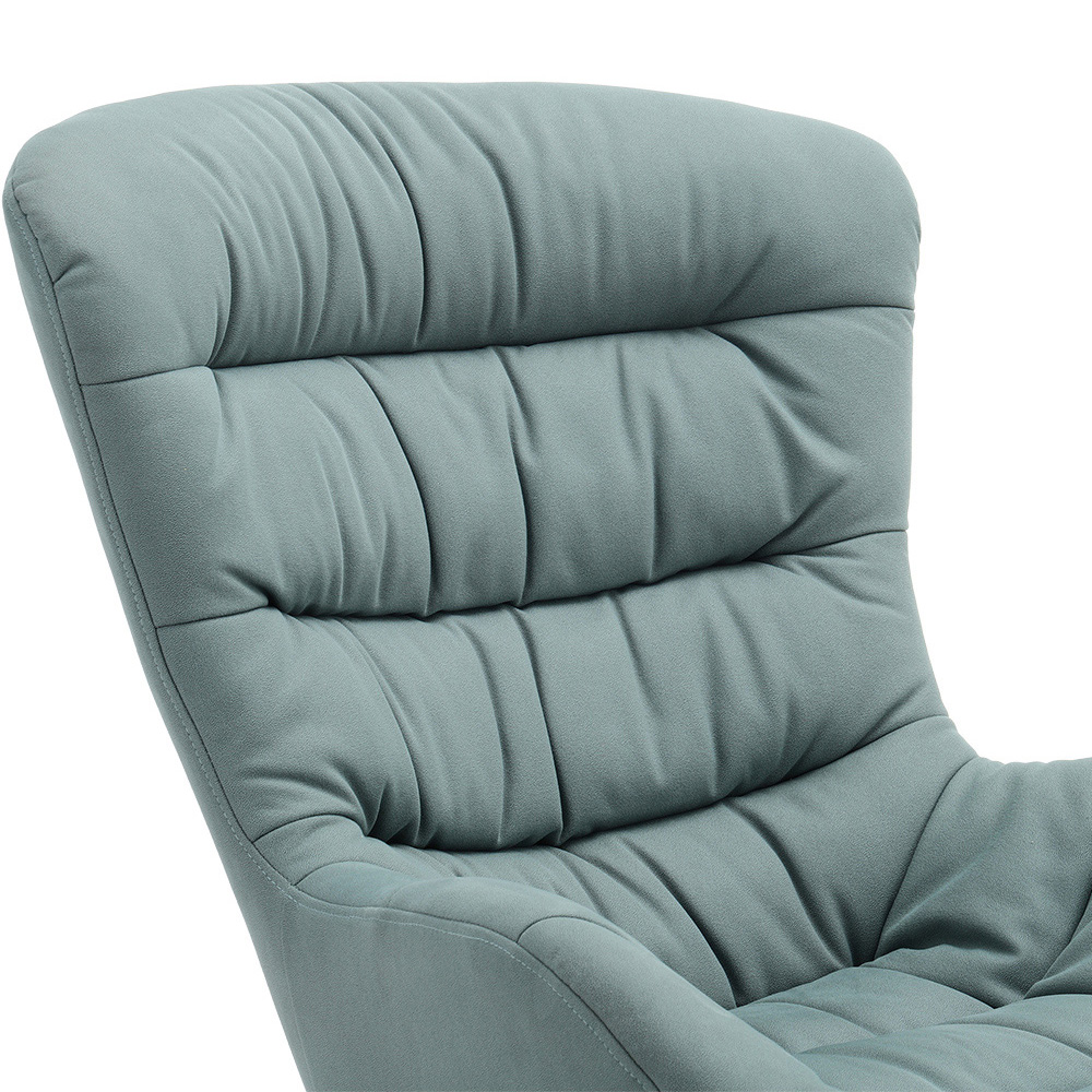 Living and Home Nordic Wooden Rocking Chair Image 3