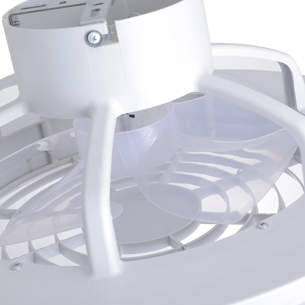 Living and Home White LED Ceiling Fan Light with Remote and App Control 49.5cm Image 6