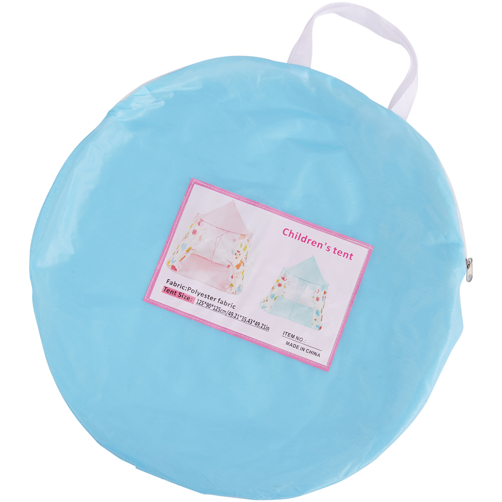 Tommy Toys Kids Blue Animal Themed Foldable Castle Play Tent Image 4