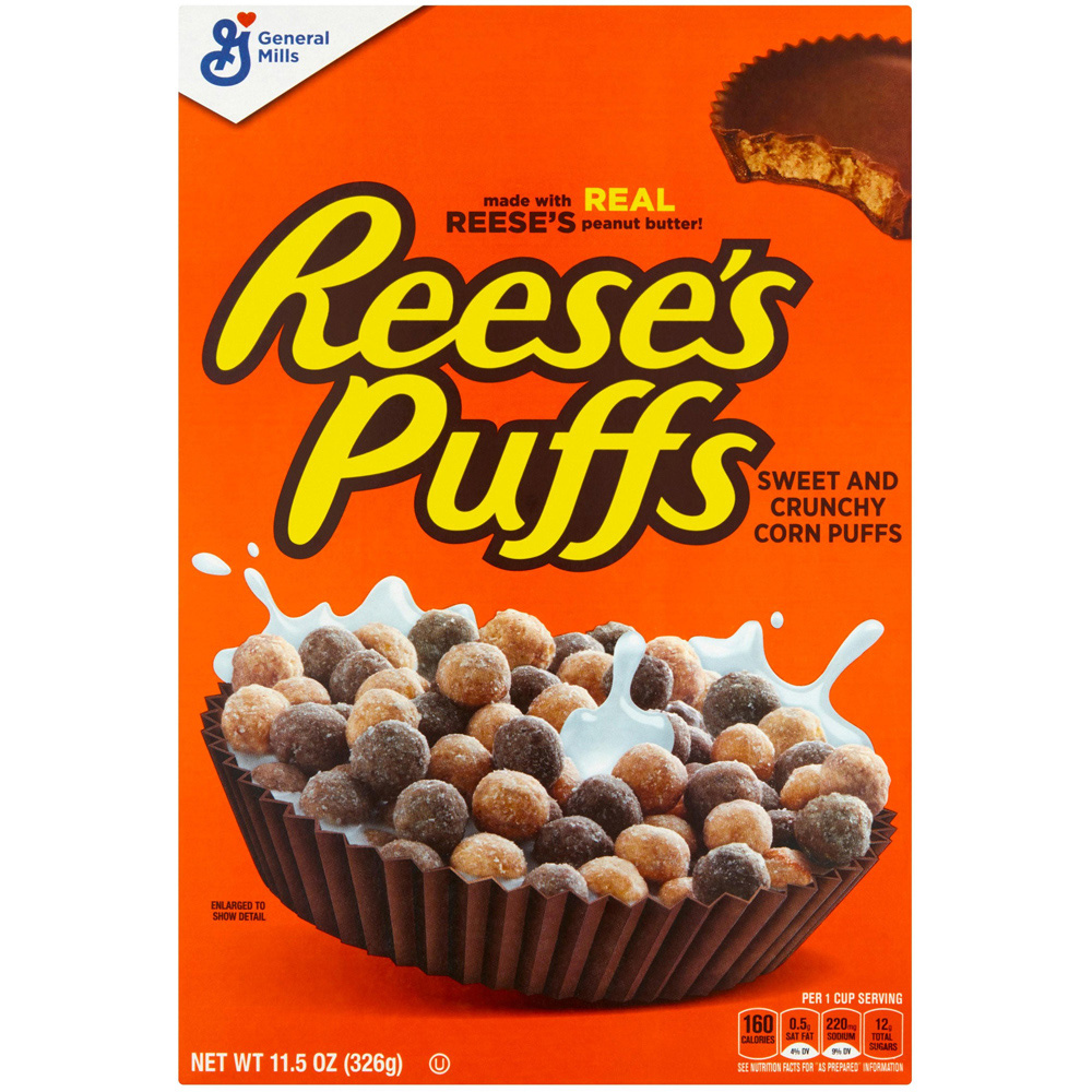 Reese's Puffs Cereal Box 326g Image