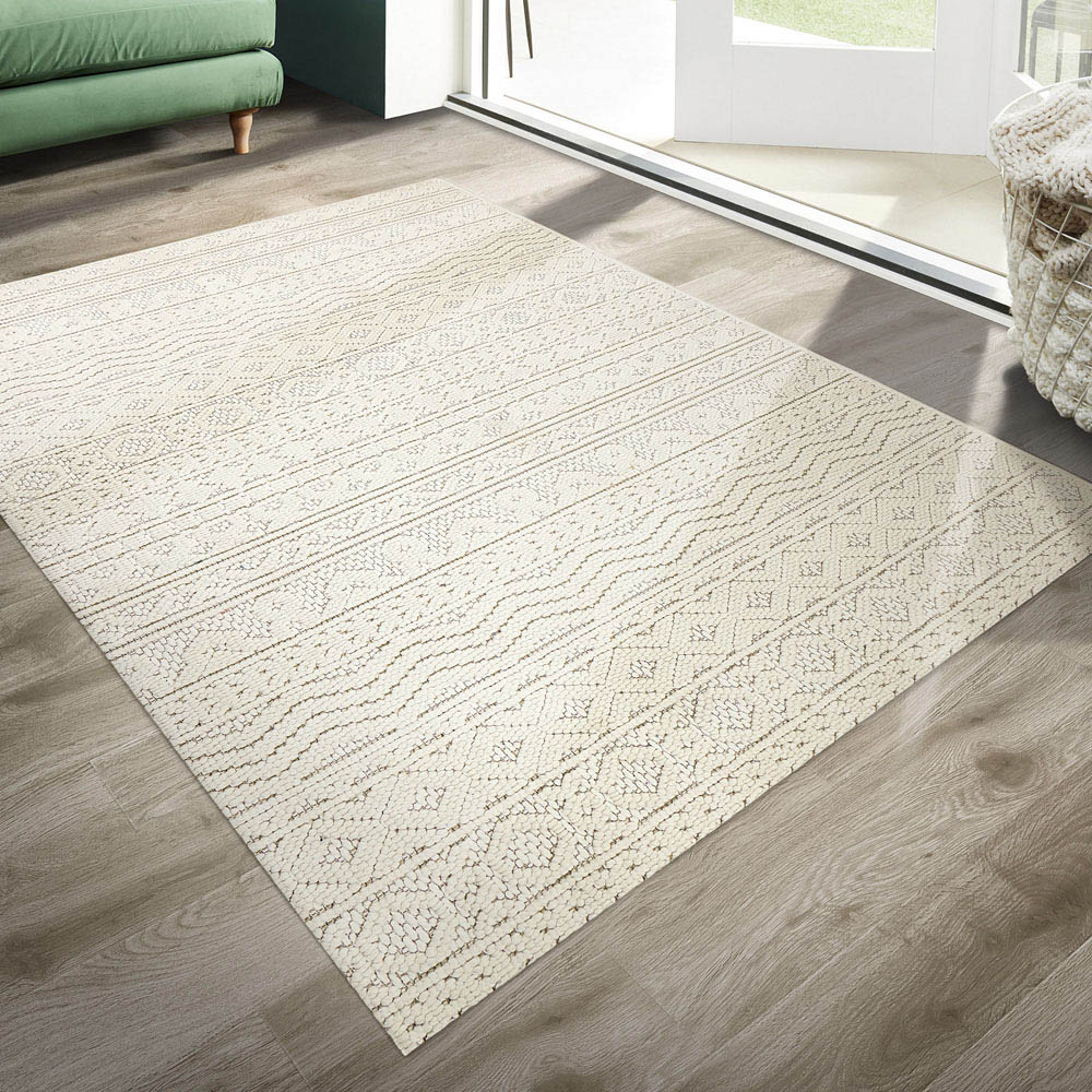 Origins Atlas Graphic Cream Rug 160 x 230cm Image 6
