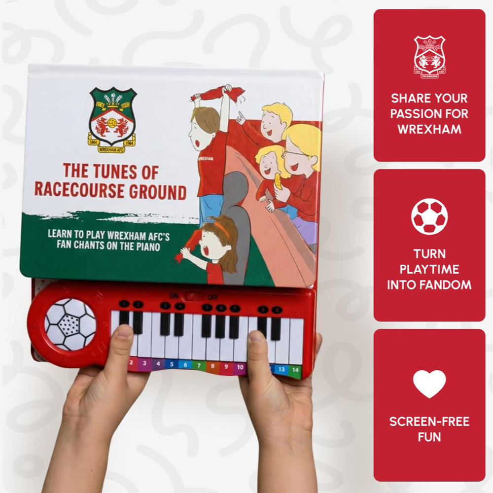 Fans Legacy Wrexham AFC Wrexham Fan Chants Piano Book Image 5