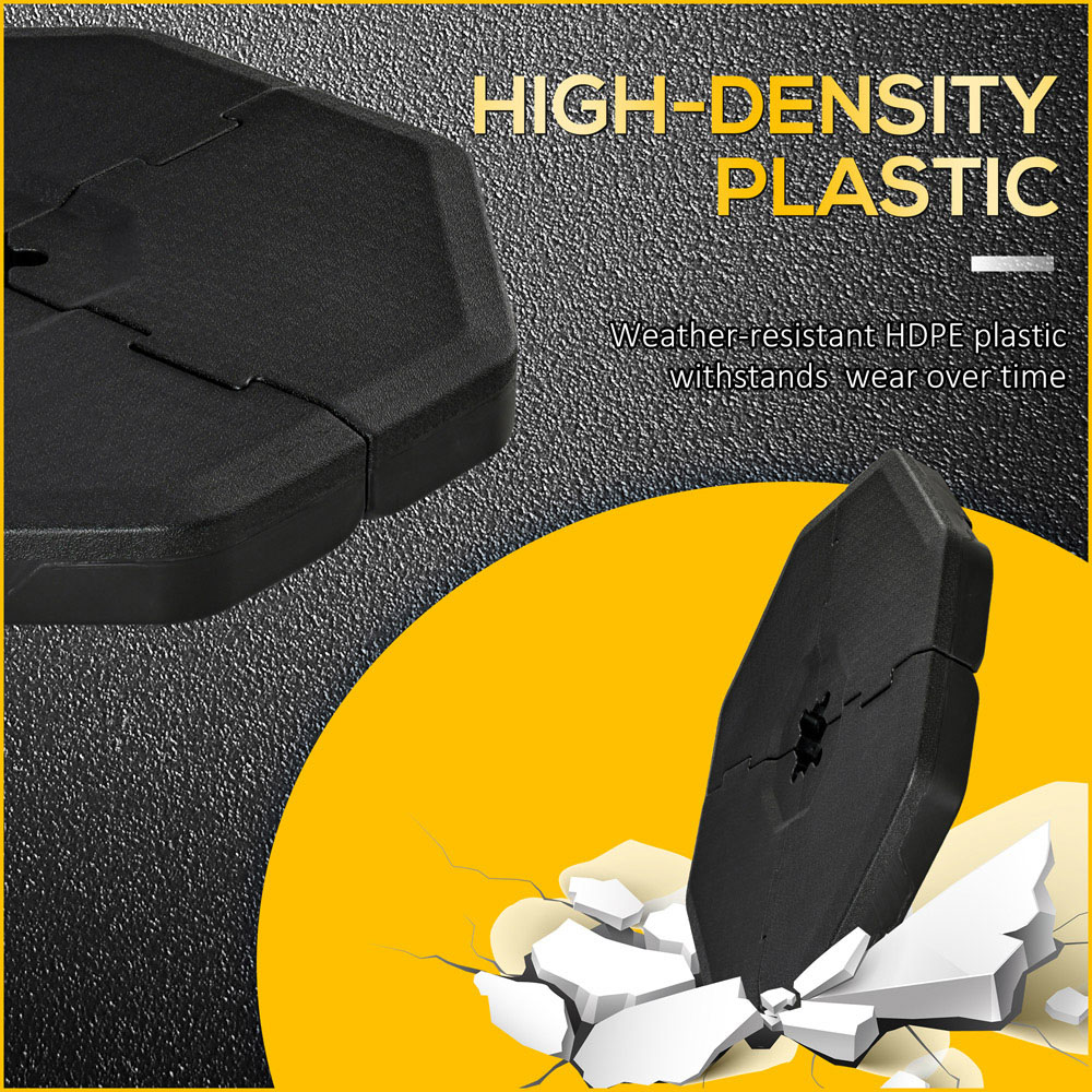 Outsunny Black Detachable Cantilever Parasol Base Image 4