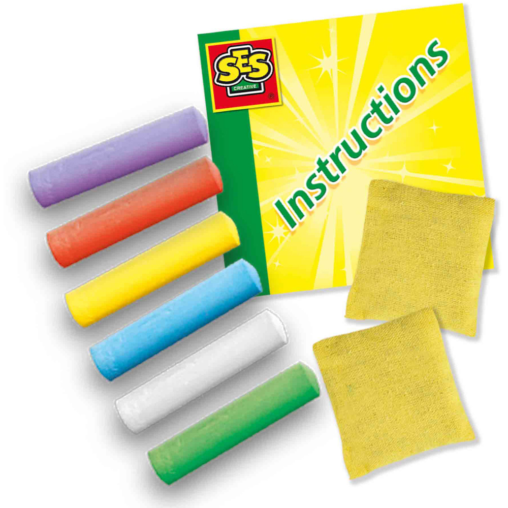 SES Creative 5 in 1 Chalk Game Set Image 2