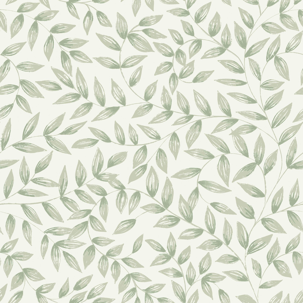 Grandeco Jessy Green Wallpaper Image 3