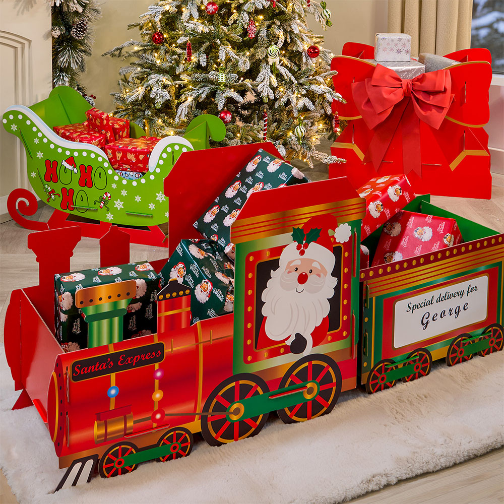 Giant Bow Present Hamper Kit Image 2