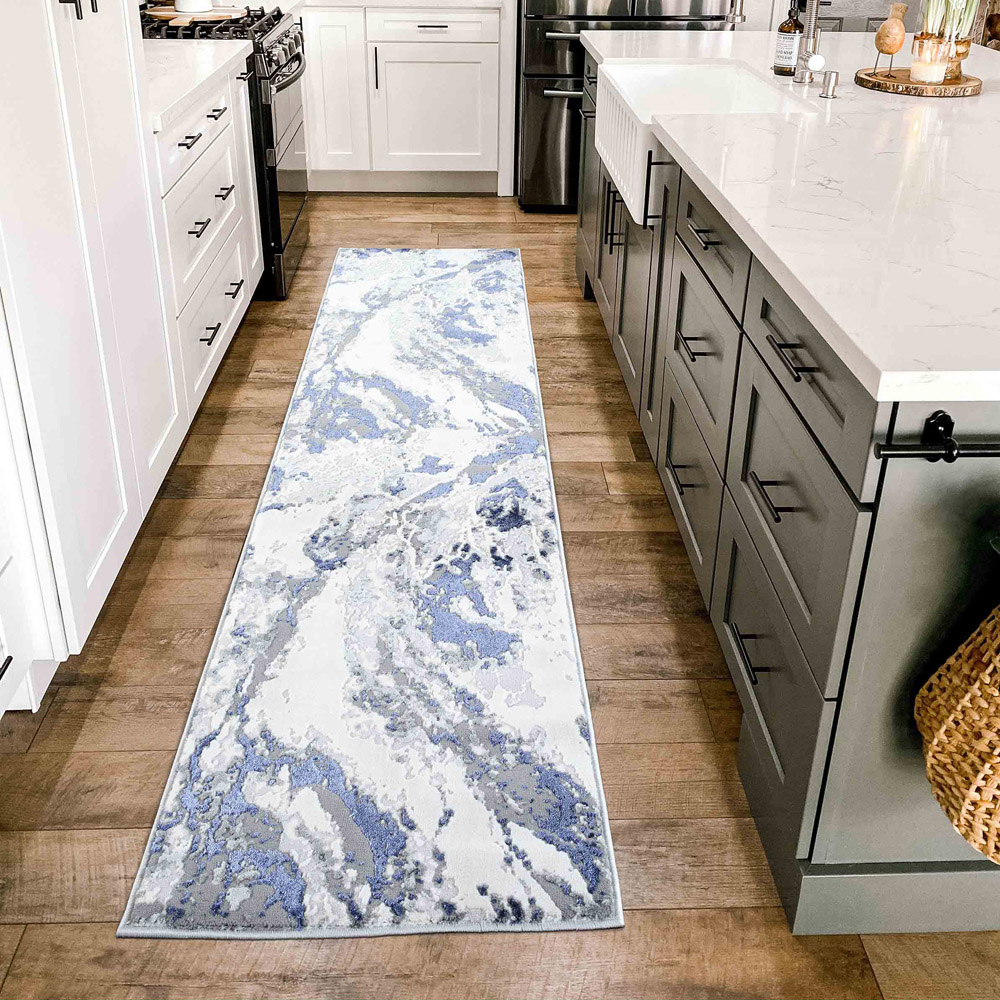 Desire Rugs Picasso Navy Abstract Rug 160 x 230cm Image 4