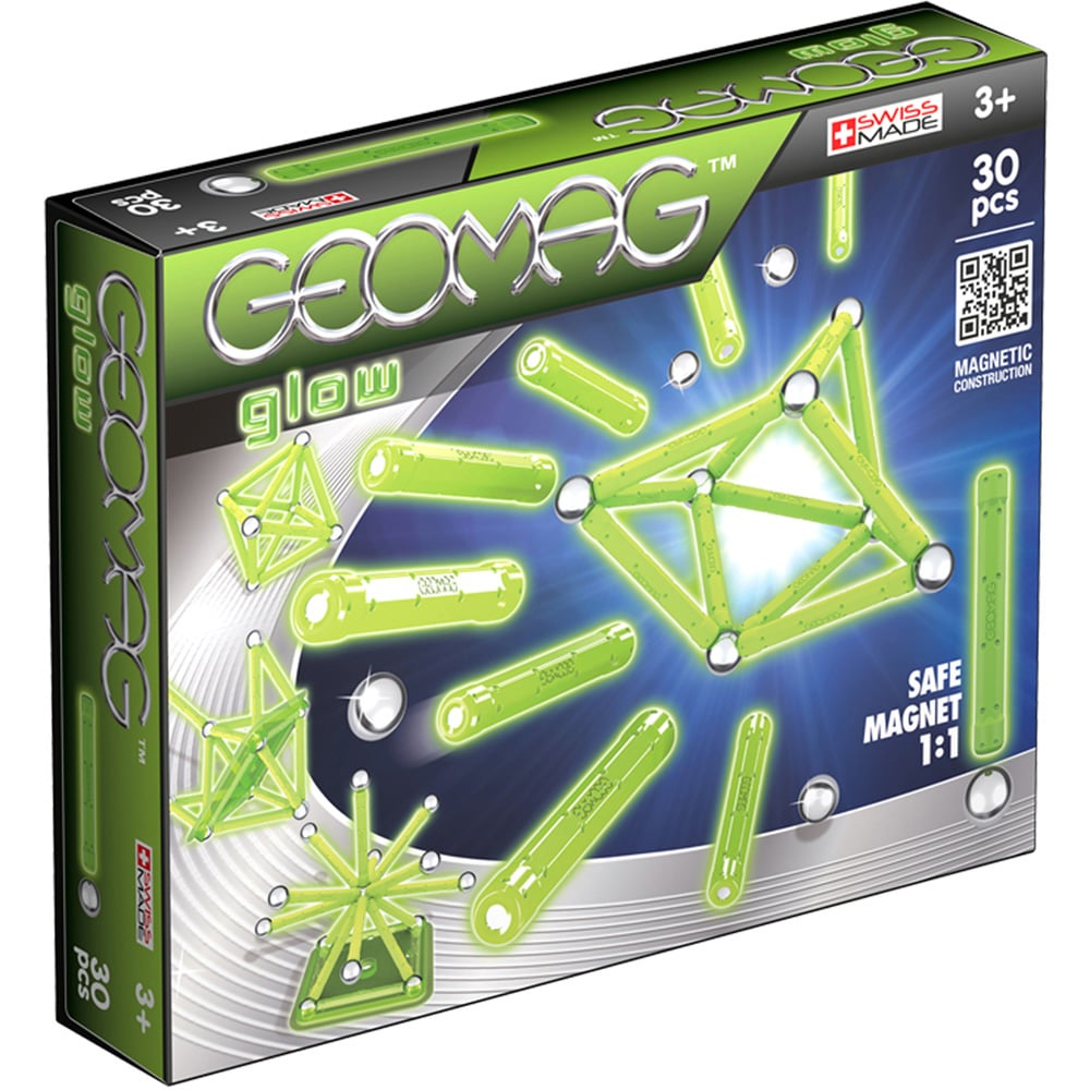 Geomag Kids Glow Set 30 Piece Image 1