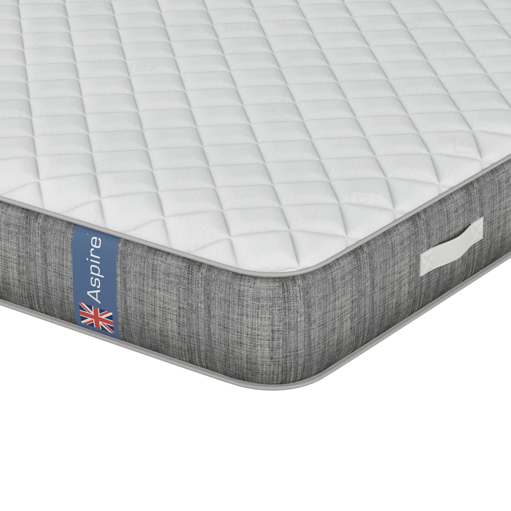 Aspire OrthoFlex Double Medium Comfort Memory Foam Pocket Spring Hybrid Mattress Image 3