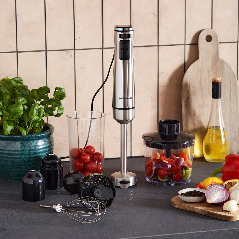 Morphy Richards 402020 Hand Blender Set with Masher Image 2