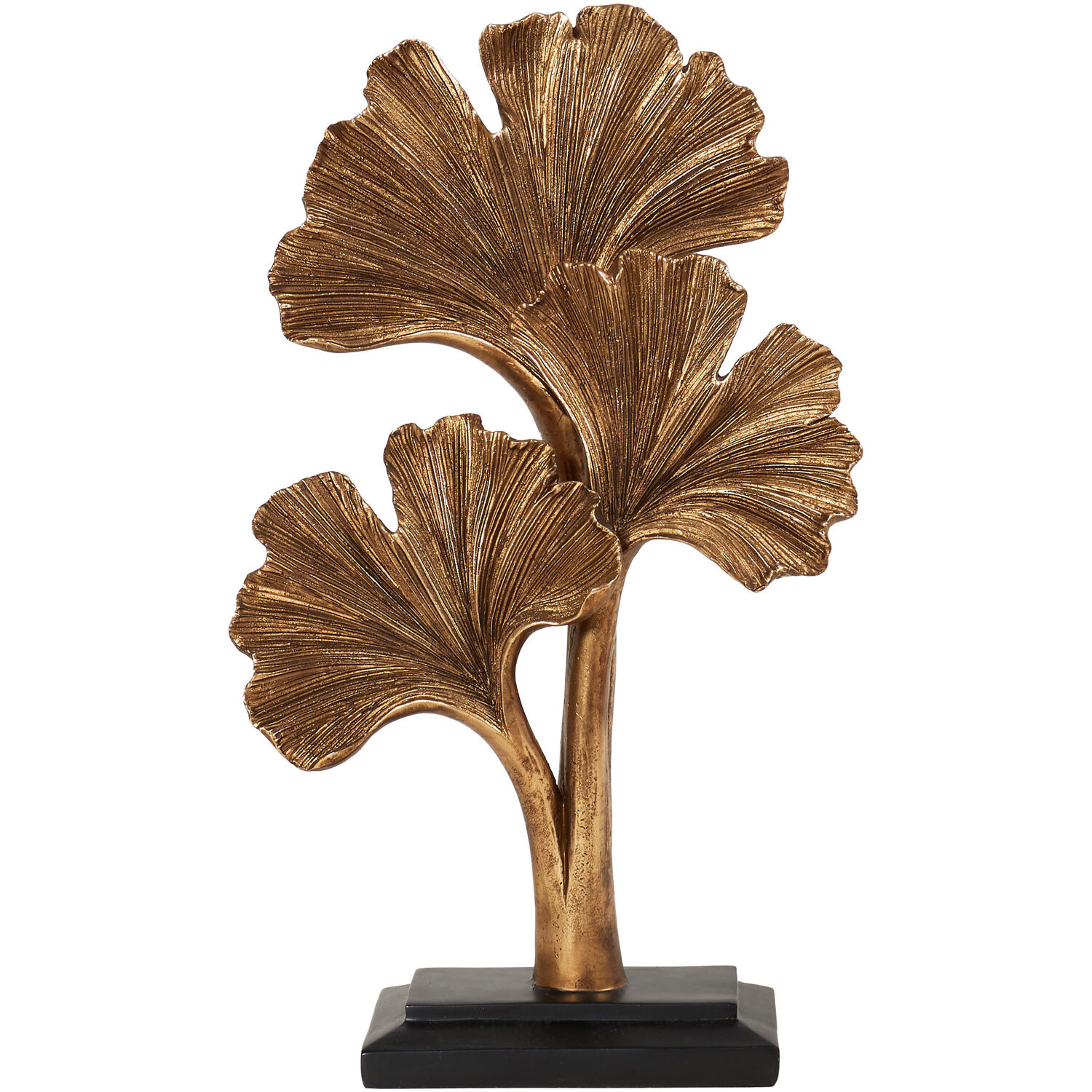 Ginko Leaf Ornament - Bronze Image 1