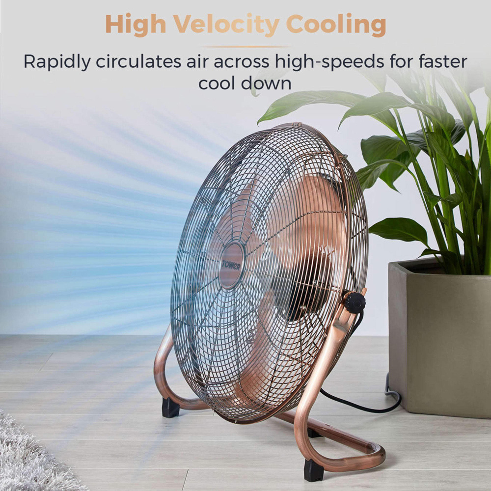 Tower 18 inch Copper Velocity Fan Image 7