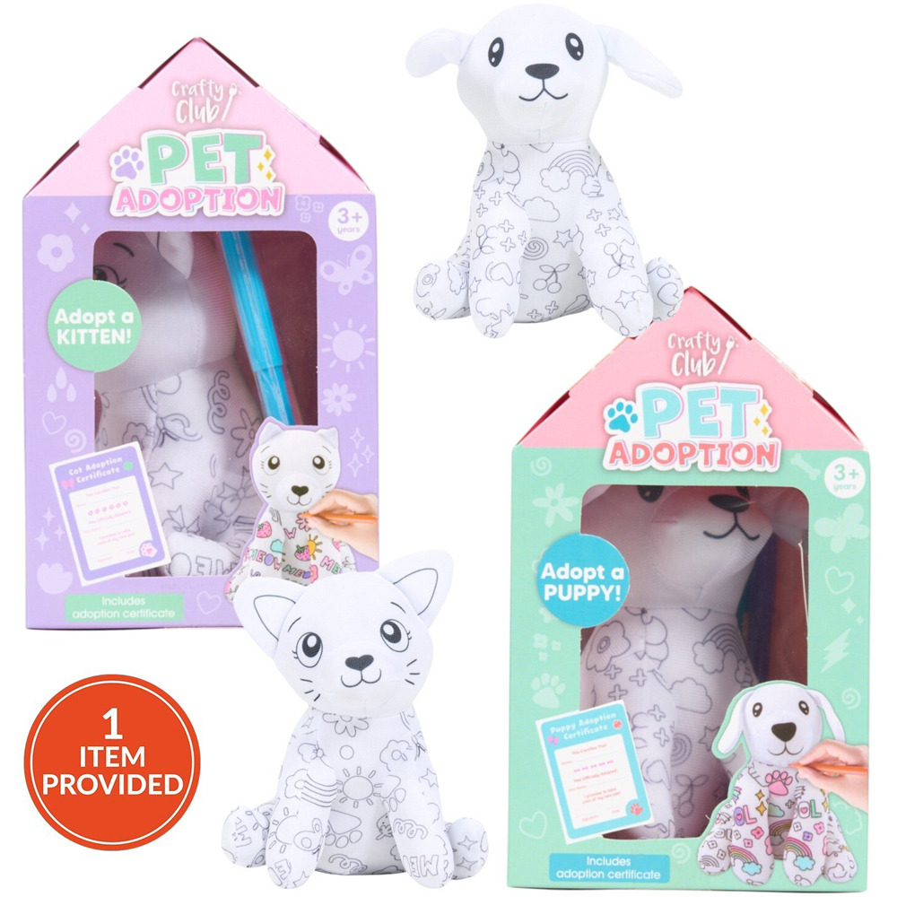 Colour Your Own Pet Adoption Kit Image 1