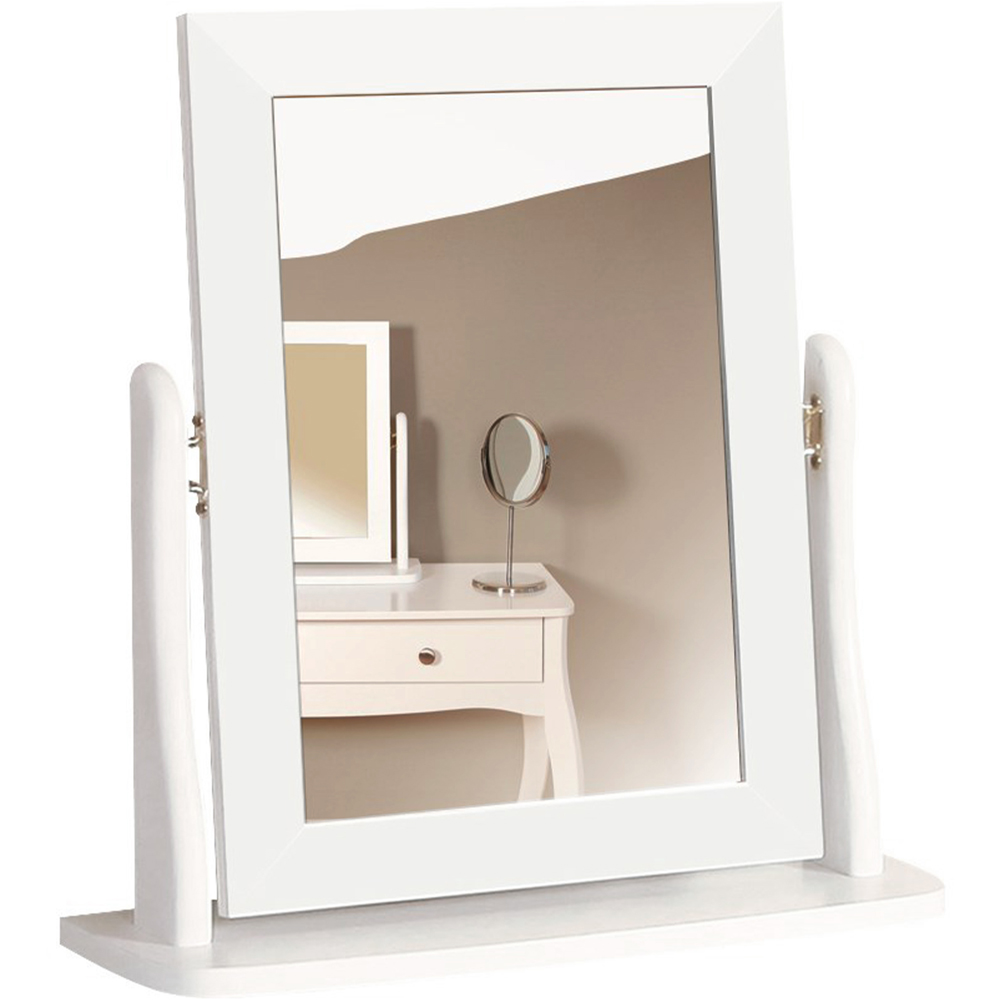 Florence Baroque White Mirror Image 5