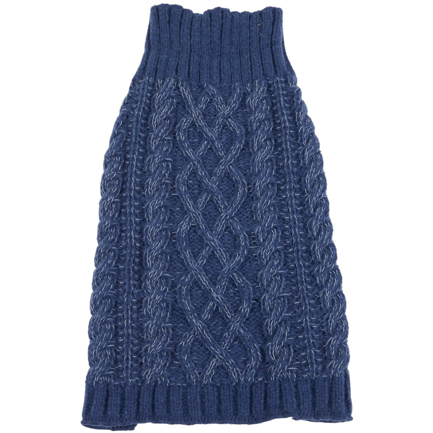 Reflective Roll Neck Dog Jumper L Image 2