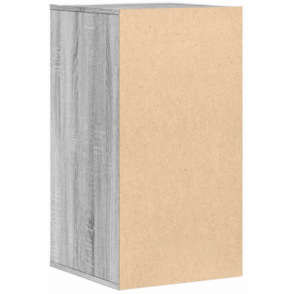 vidaXL 4 Drawer Grey Sonoma Oak Wooden Chest of Drawers Image 6