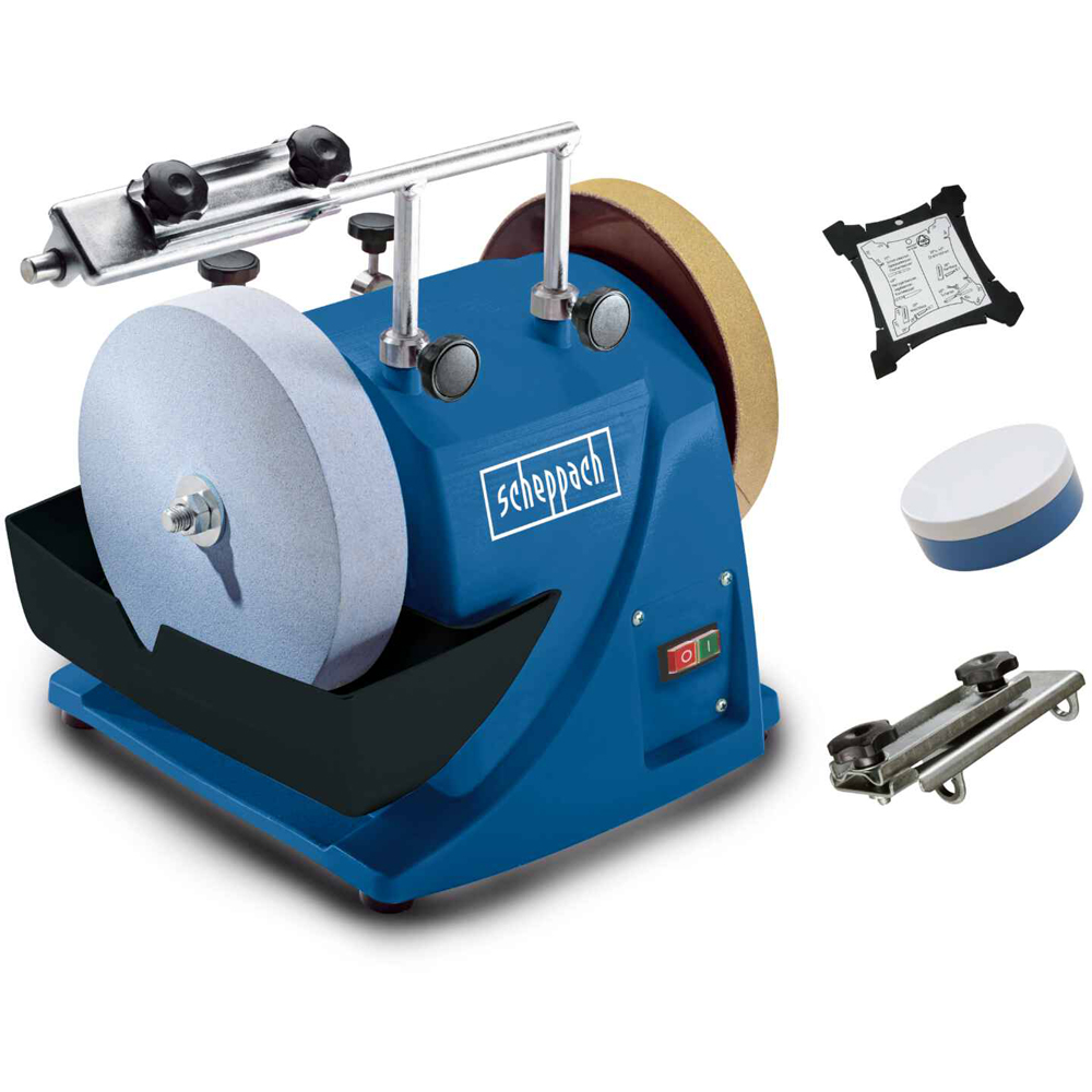 Scheppach Tiger 2000S 200mm Whetstone Wet Bench Grinder 120W Image 2