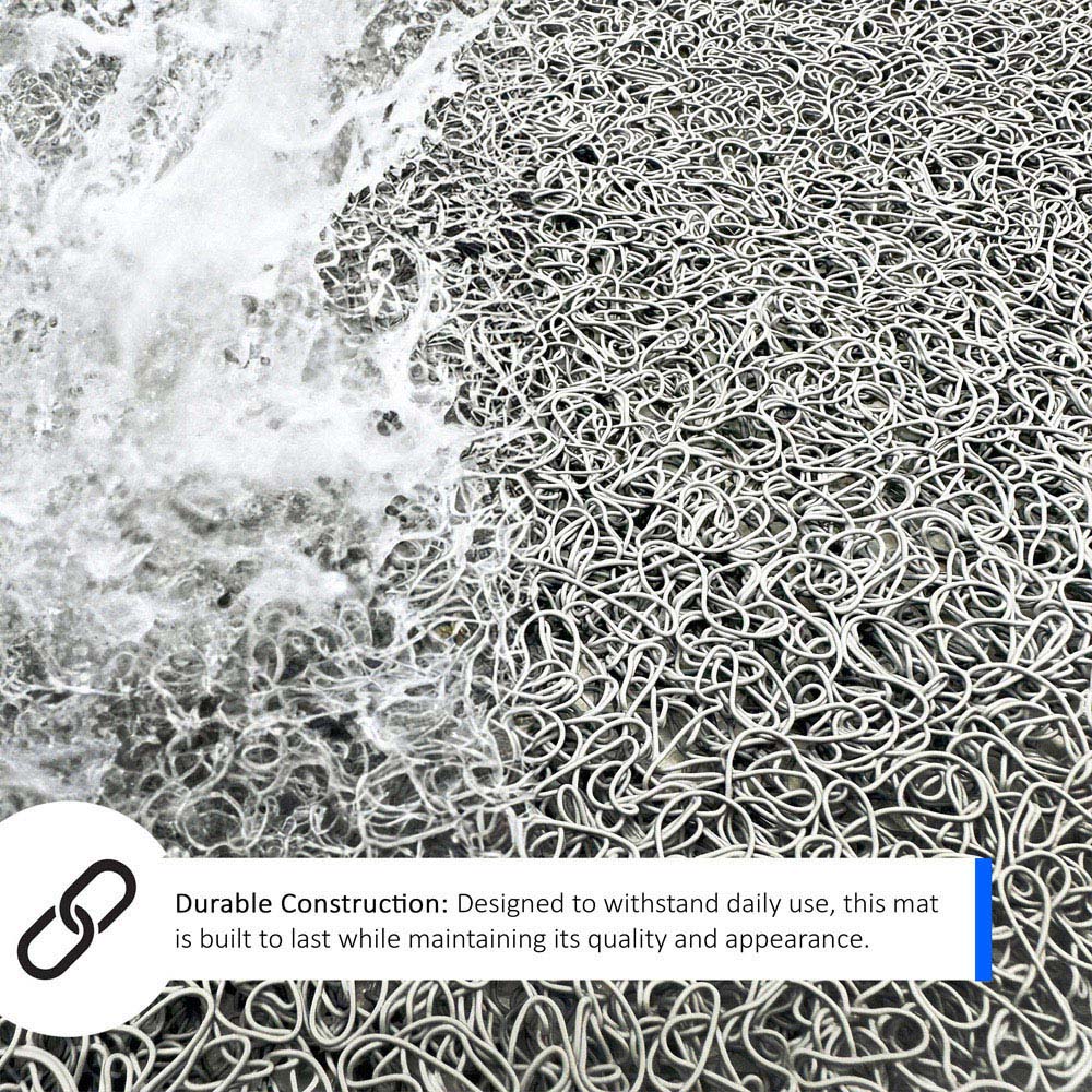 Nicoman Spaghetti Bath Mat and Pedestal Set Image 5