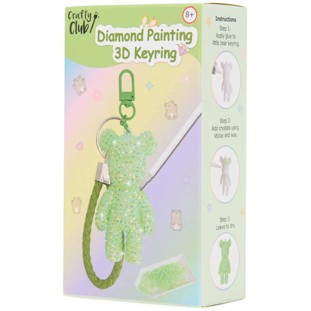 Diamond Painting 3D Keyring Kit Image 4
