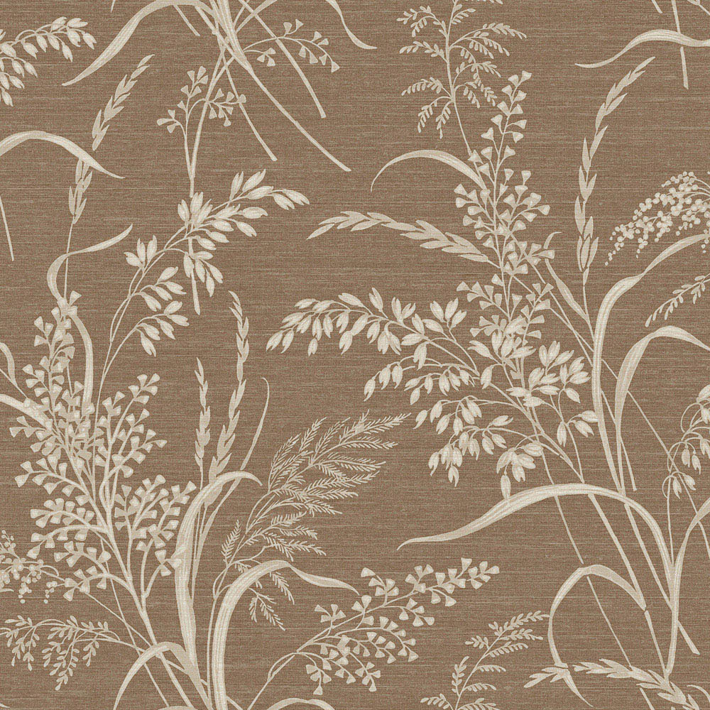 Grandeco Prairie Chocolate Wallpaper Image 1