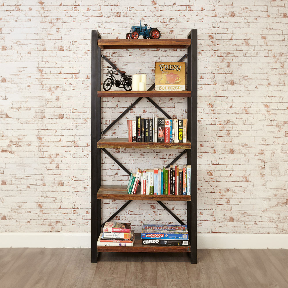 Baumhaus Urban Chic 5 Shelf Bookcase Image 2
