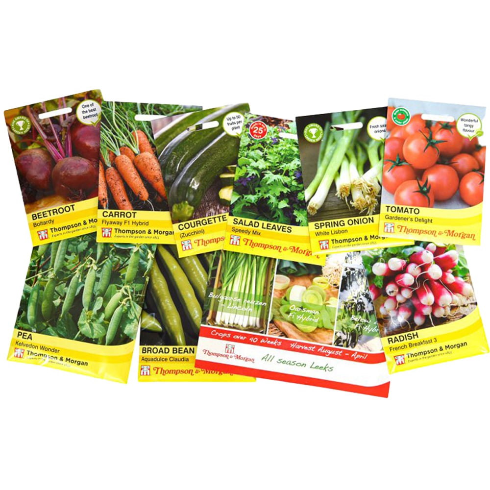 Thompson & Morgan Nurserymans Choice Veg Seed 50 Pack Image