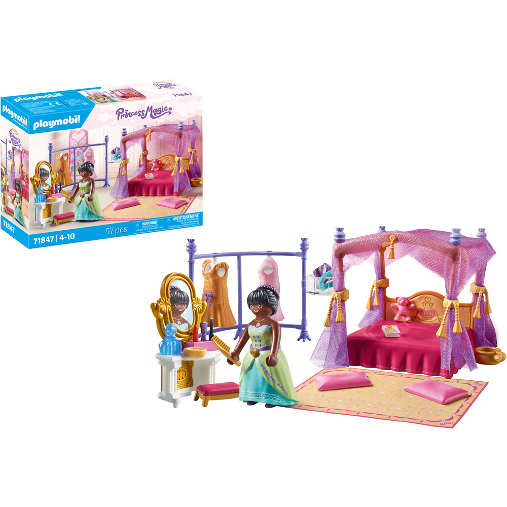 Playmobil Princess Magic Bedroom with Dressing Room Playset Image 3