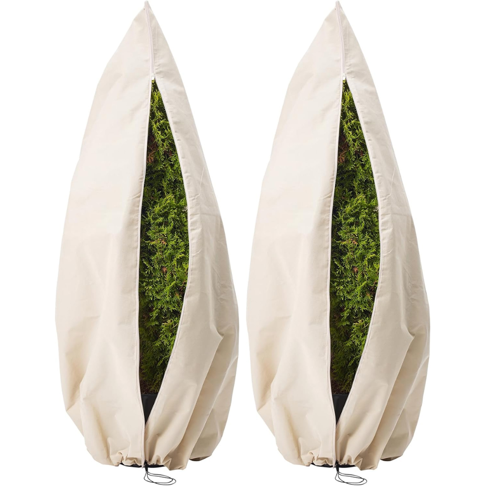 Garden Gear Plant Frost Protection Cover 100 x 60cm 2 Pack Image 1