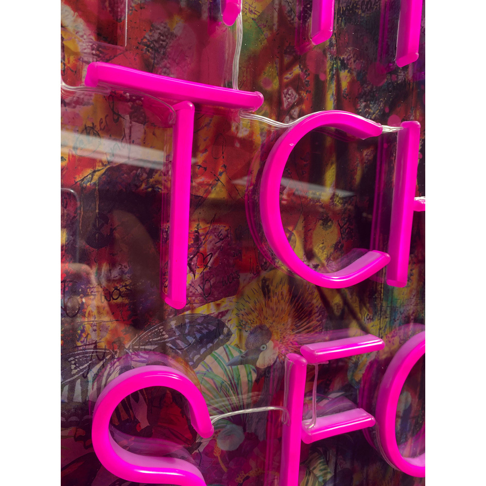 Splashbax This Kitchen is for Dancing Unframed LED Neon Wall Art Image 3