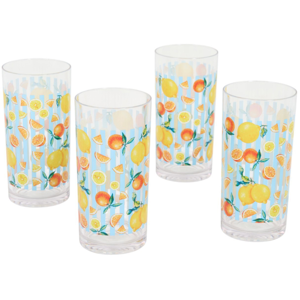 Pack of 4 La Bella Vita Print Tumblers Image 2