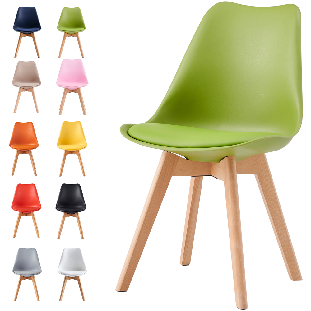 Eva Green Padded Single Dining Chair Image 7