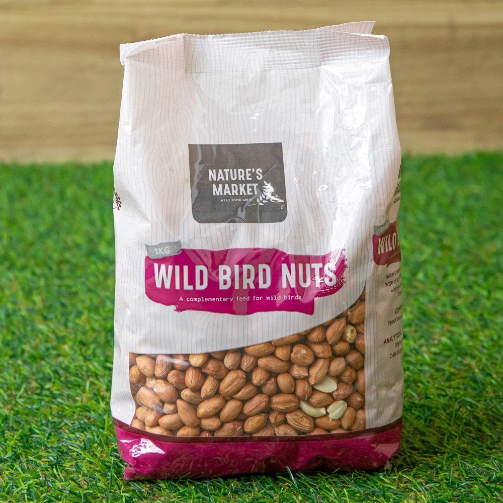 Samuel Alexander Wild Bird Whole Nuts Feed Bag 1kg Image 4