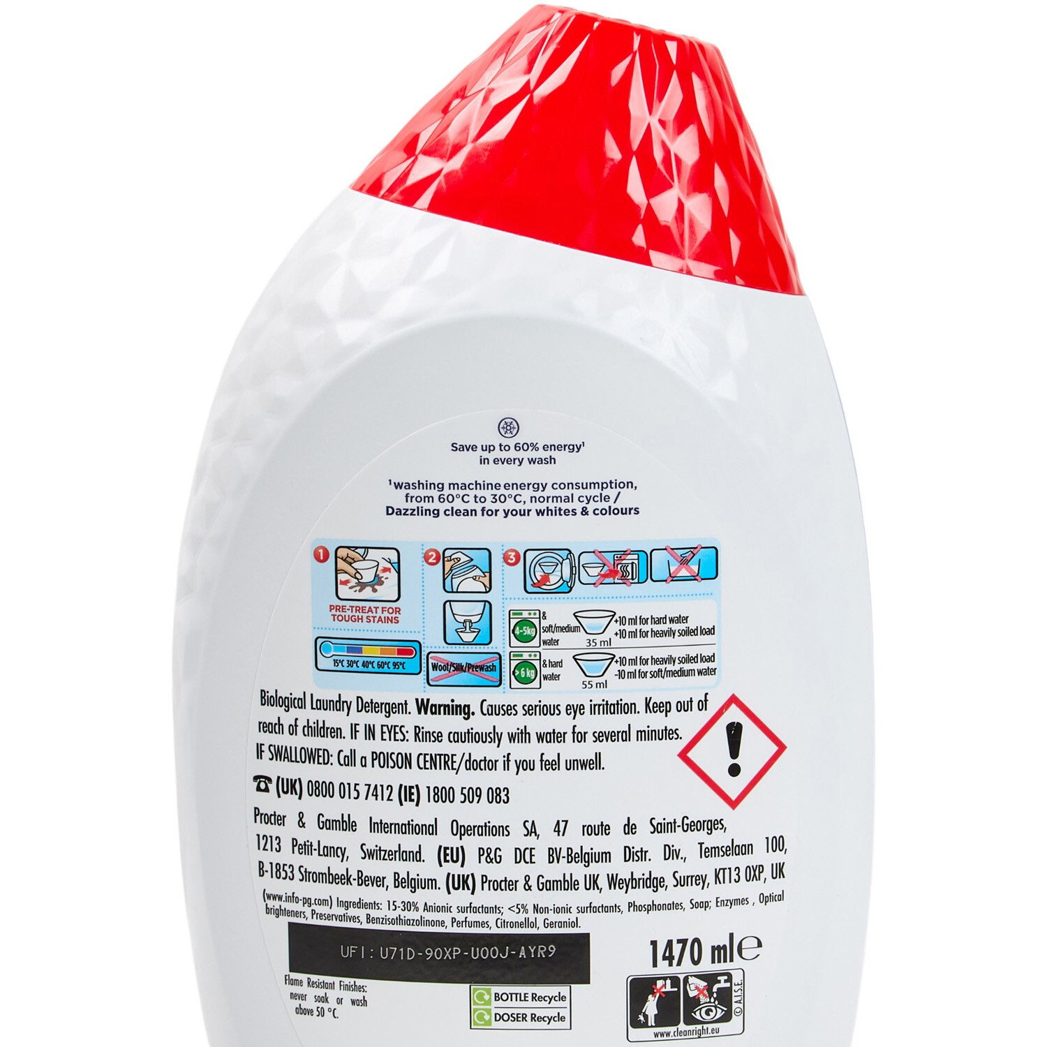 Daz Whites and Colours Laundry Detergent Gel Image 4
