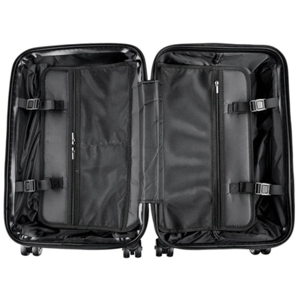 Warren Reed Designer Cabin Splashart Siamese Cat with Glasses Suitcase Image 3