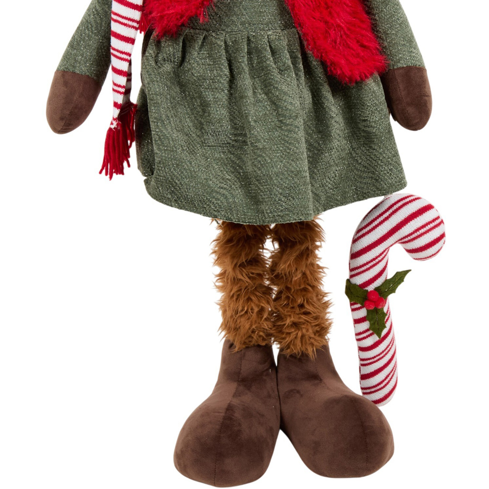 Festive Extendable Highland Cow Decoration Image 8