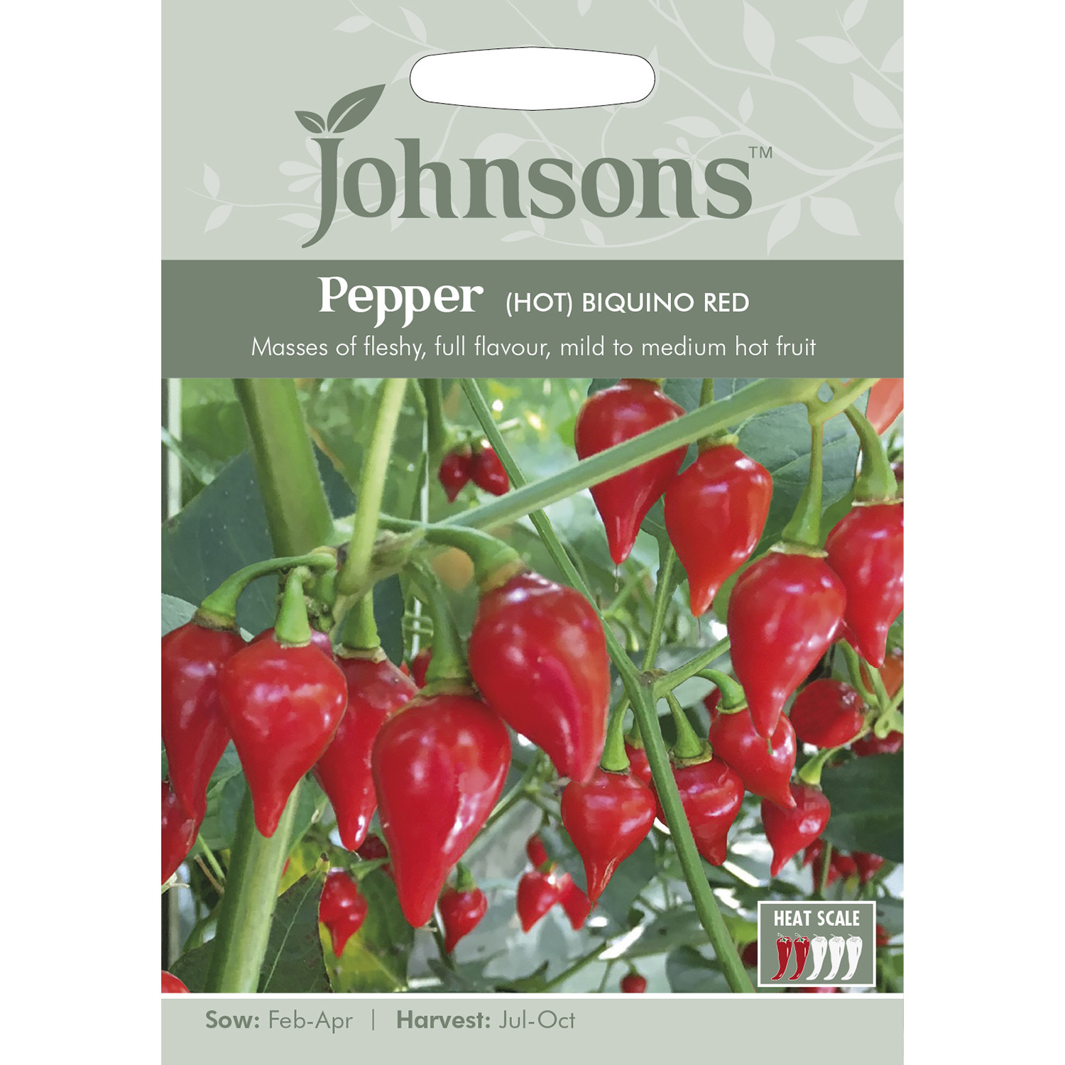 Johnsons Biquino Red Hot Peppers Image 2
