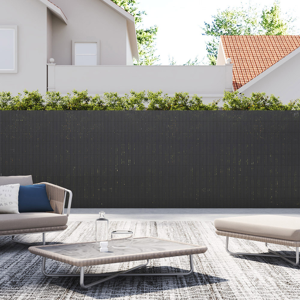Living and Home 3 x 1.2m UV Resistant PVC Privacy Screen Image 1