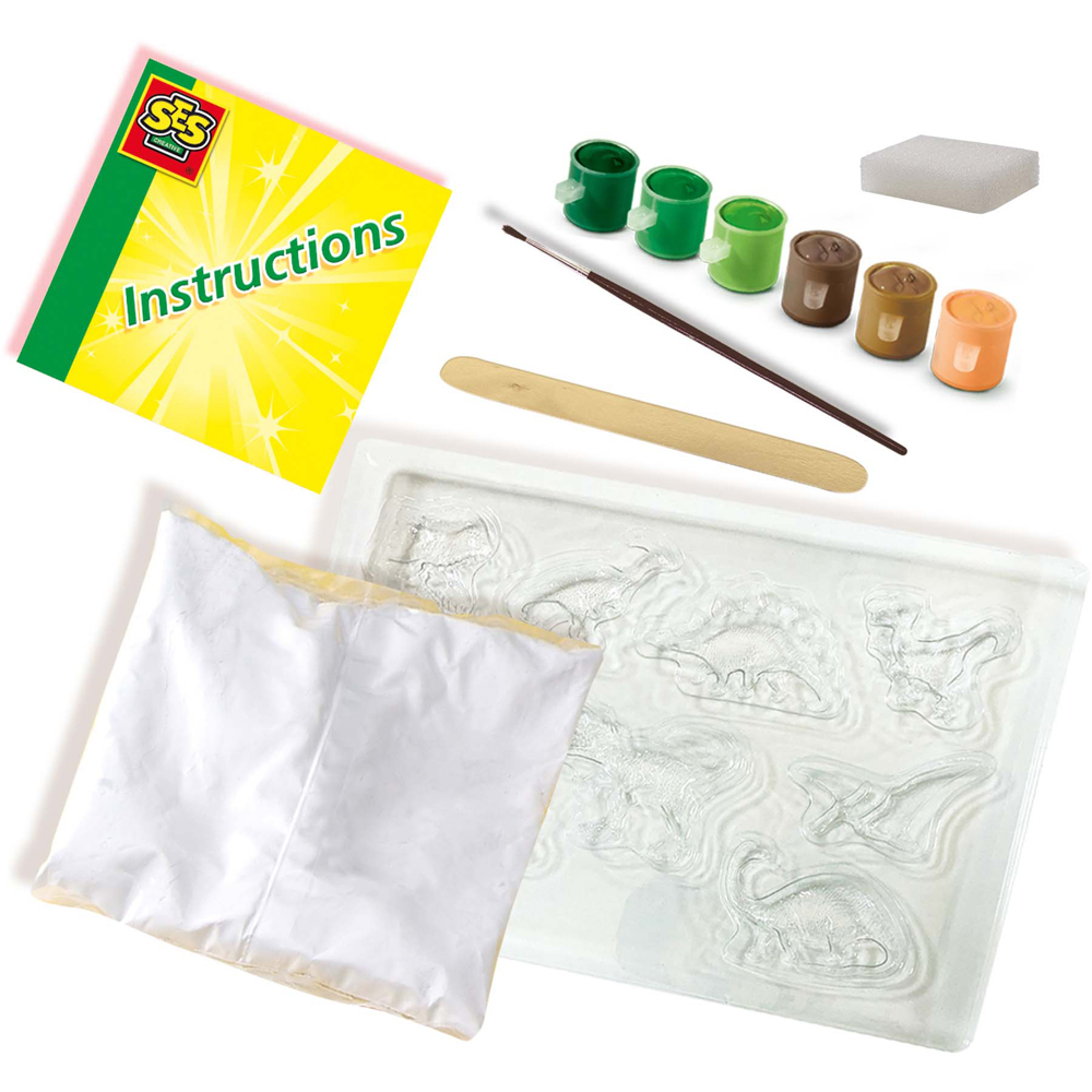 SES Creative Casting and Painting Dinosaur World Set Image 2