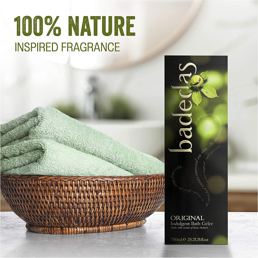 Badedas Rich Bubble Original Indulgent Bath Gelee with chestnut extract 750ml Image 2