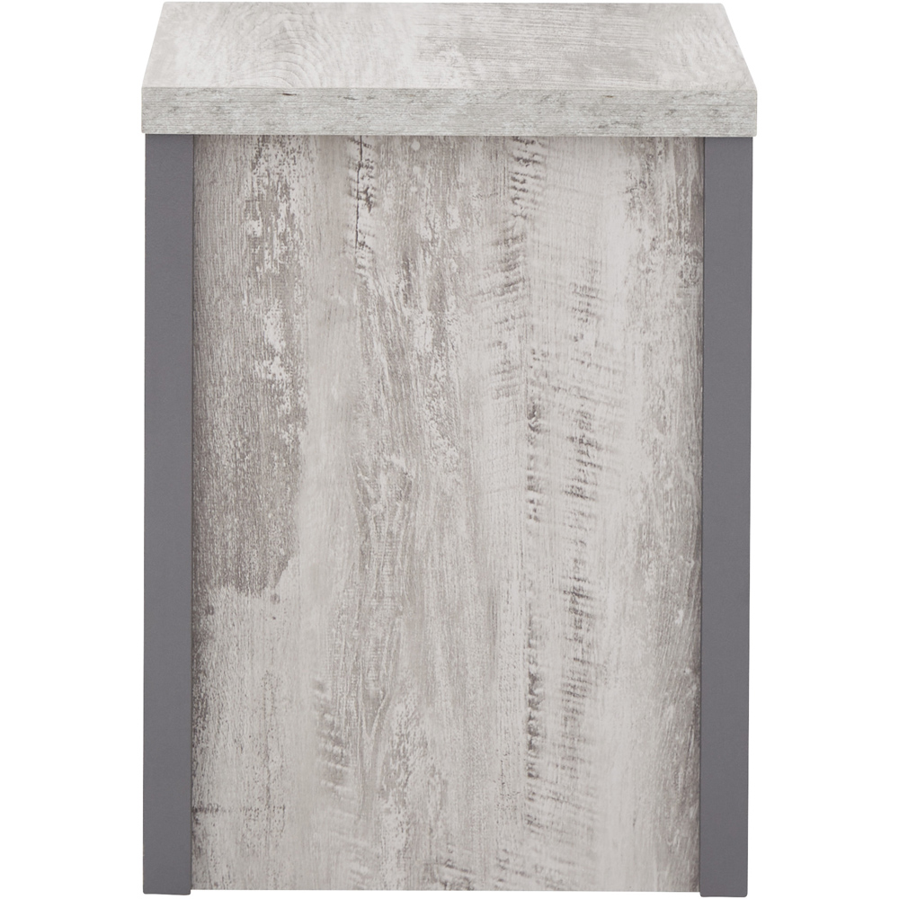 GFW Boston Grey Simple Lamp Table Image 4