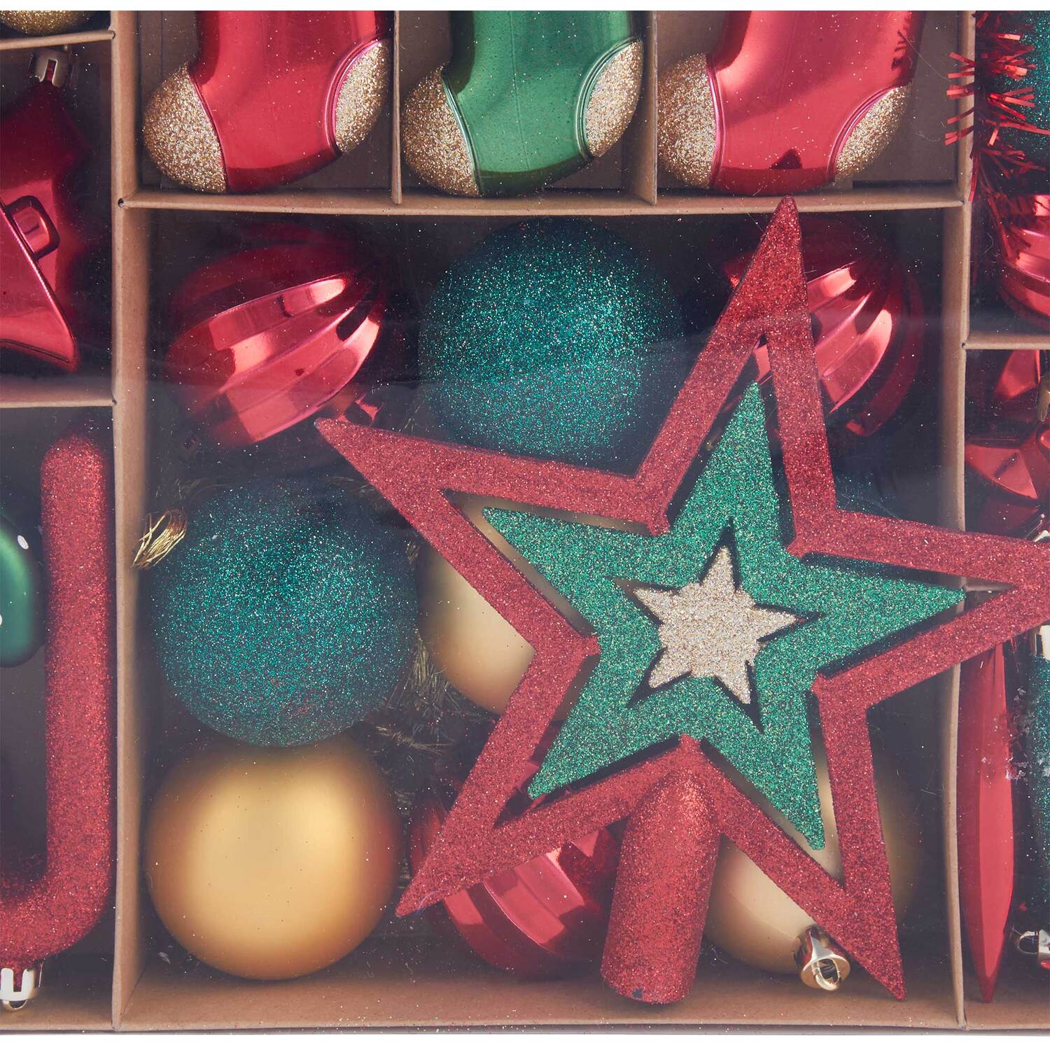 90-Piece Sleigh Bells Ring Bauble Pack Image 4
